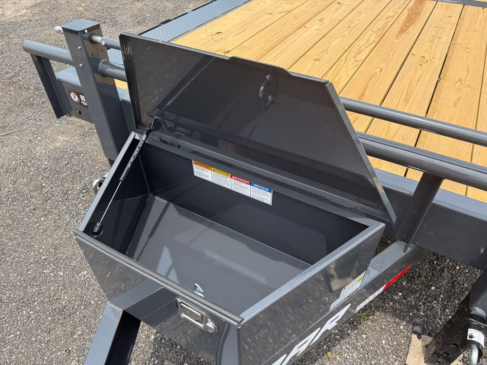 28' H8 Pintle Hitch Mega Ramps 8K Axles 143208