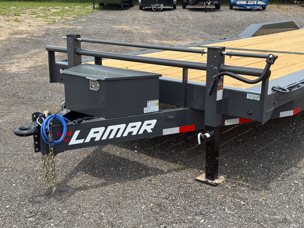 28' H8 Pintle Hitch Mega Ramps 8K Axles 143208