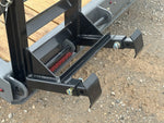 20' ERH Equipment Trailer (2) 7K Axles, Stand Up Ramps 010505