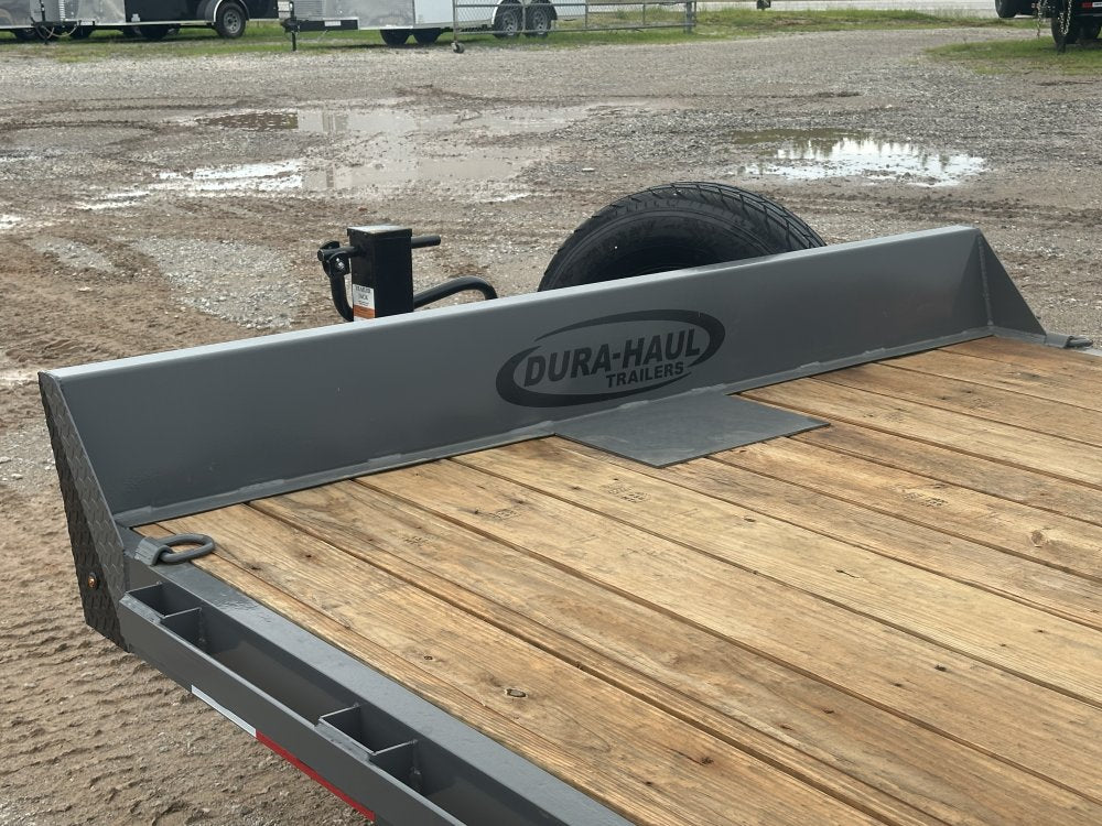 20' ERH Equipment Trailer (2) 7K Axles, Stand Up Ramps 010505