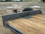 20' ERH Equipment Trailer (2) 7K Axles, Stand Up Ramps 010505