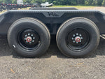 24' HEH Bumper Pull Equipment Trailer (2) 10K Axles, 3' Dove W/ Mountain Ramps 11821
