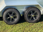 Black Stockman Express 6'6" Tall (2) 3500lb Axles KC2669