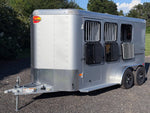 Sundowner 3 Horse Super Sport - Silver - Feed Door and Window KC1518