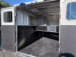 Sundowner 3 Horse Super Sport - Silver - Feed Door and Window KC1518