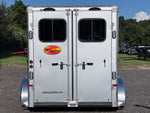 Sundowner 3 Horse Super Sport - Silver - Feed Door and Window KC1518