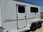 Sundowner 2 Horse Charter SE - White - (2) 3500lb Axles KC2674