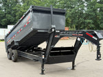 16' HZX GN Dump Trailer 10K Axles 4' High Sides 11579