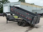 16' HZX GN Dump Trailer 10K Axles 4' High Sides 11579