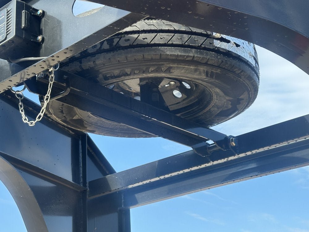 35' DKO Gooseneck Deckover 30'+5' Mega Ramps (2) 8K Axles 10734