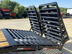 35' DKO Gooseneck Deckover 30'+5' Mega Ramps (2) 8K Axles 10734