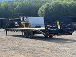 35' DKO Gooseneck Deckover 30'+5' Mega Ramps (2) 8K Axles 10734