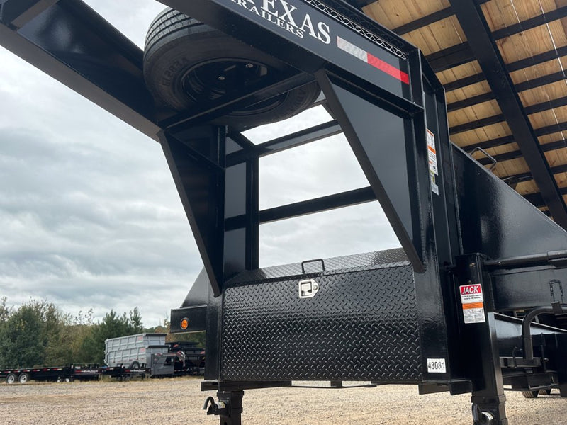 40' Gooseneck Tilt Deckover Trailer - 10k Axles 048081