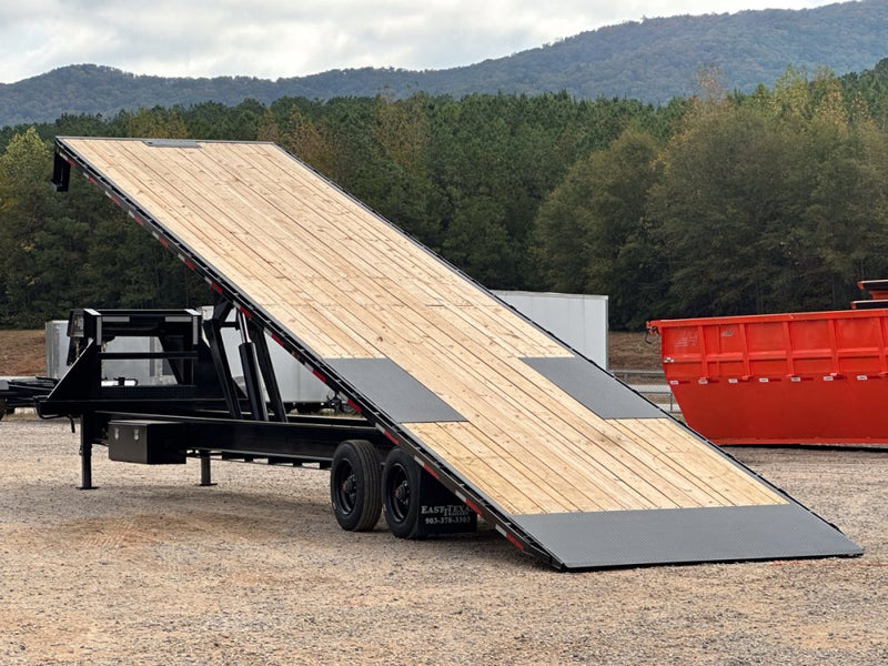 40' Gooseneck Tilt Deckover Trailer - 10k Axles 048081