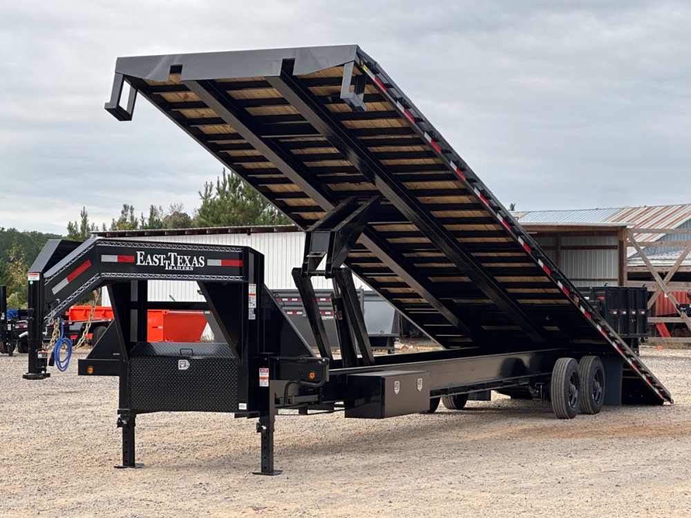 40' Gooseneck Tilt Deckover Trailer - 10k Axles 48081