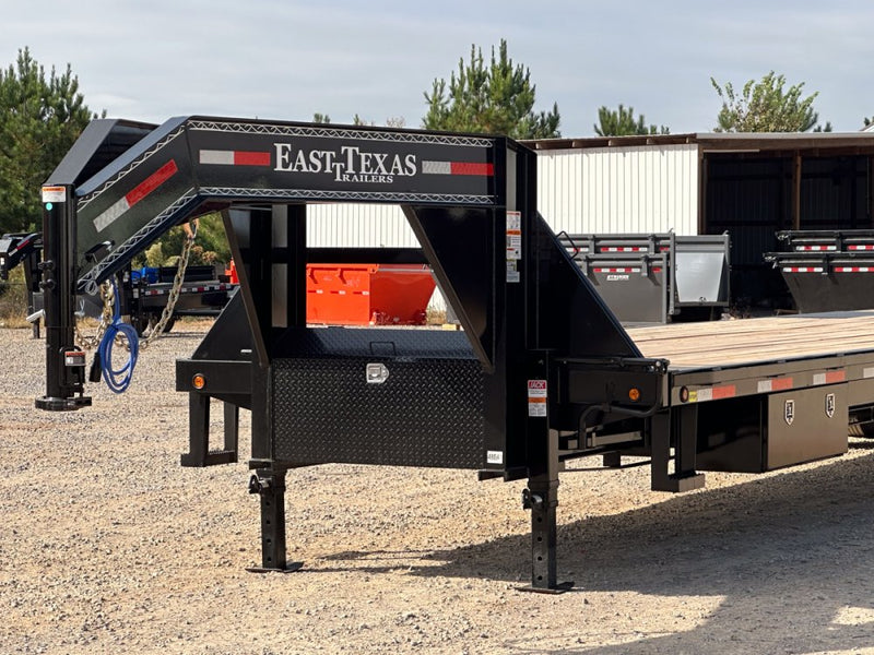 40' Gooseneck Tilt Deckover Trailer - 10k Axles 048081