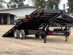 22' Bumper Pull Tilt Deckover Trailer - 7k Axles 48086