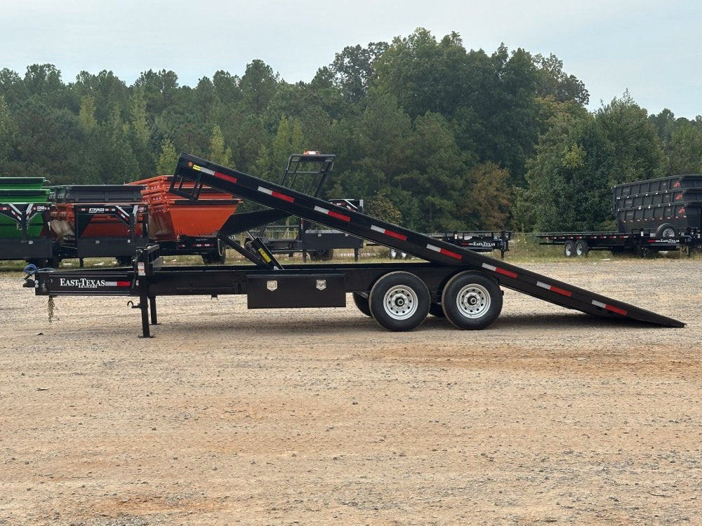 22' Bumper Pull Tilt Deckover Trailer - 7k Axles 48086