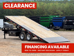22' Bumper Pull Tilt Deckover Trailer - 7k Axles 48086