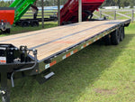 40' FHZ Gooseneck Deckover (2) 12K Axles Straight Deck 25.9 GVWR 13437
