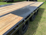 40' FHZ Gooseneck Deckover (2) 12K Axles Straight Deck 25.9 GVWR 13437