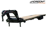 40' FHZ Gooseneck Deckover (2) 12K Axles Straight Deck 25.9 GVWR 13437