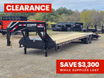 40' Stryker Gooseneck (2) 12K Axles Mega Ramps Dual Wheels 3376