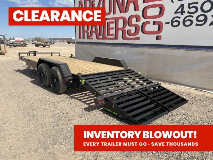 20' Tandem Axle Equipment Hauler Trailer 359698
