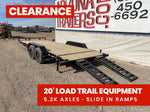 20' Tandem Axle Equipment Hauler Trailer 360059