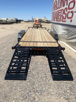20' Tandem Axle Equipment Hauler Trailer 358331