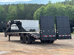 25' Stryker Gooseneck (2) 10K Axles Mega Ramps Dual Wheels 3475