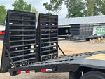 25' Stryker Gooseneck (2) 10K Axles Mega Ramps Dual Wheels 3475