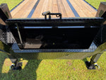 40' FHZ Gooseneck Deckover (2) 10K Axles Mega Ramps 13056