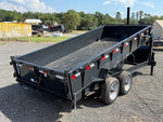 16' Dump Trailer GN 24" Side Walls - Telescopic Lift - 8k Axles 900