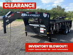16' Dump Trailer GN 24" Side Walls - Telescopic Lift - 8k Axles 900
