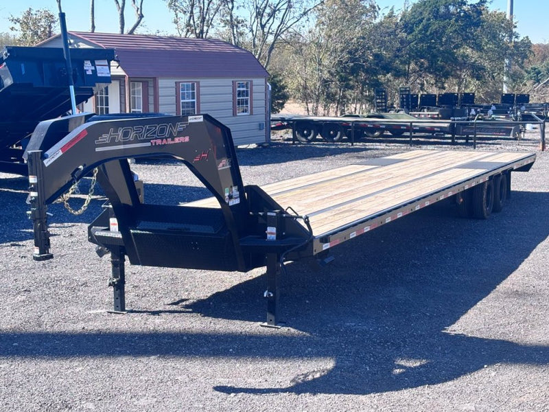 40' FHZ Gooseneck Deckover (2) 10K Axles Straight Deck 012350