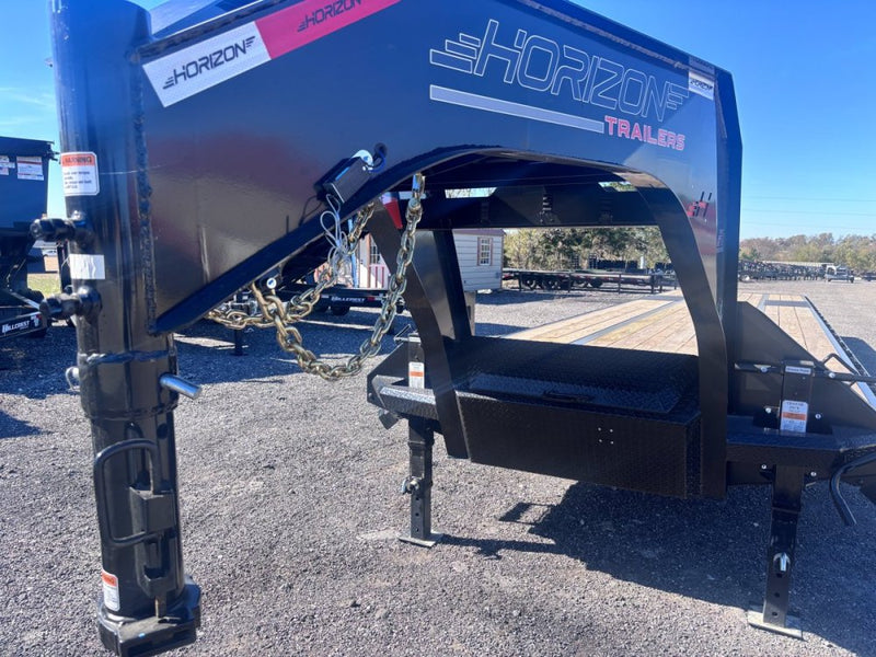 40' FHZ Gooseneck Deckover (2) 10K Axles Straight Deck 012350