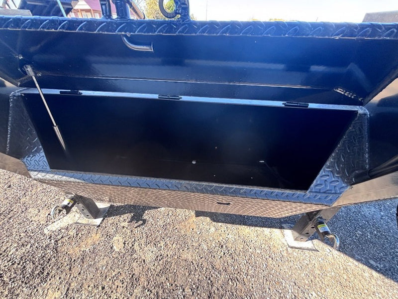 40' FHZ Gooseneck Deckover (2) 10K Axles Straight Deck 012350