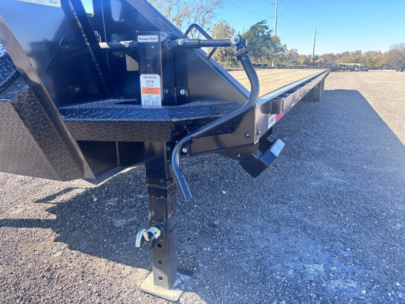 40' FHZ Gooseneck Deckover (2) 10K Axles Straight Deck 012350