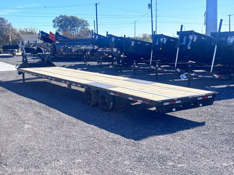 40' FHZ Gooseneck Deckover (2) 10K Axles Straight Deck 012350