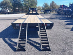 40' FHZ Gooseneck Deckover (2) 10K Axles Straight Deck 12350