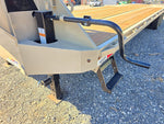 30' DKO Gooseneck Deckover 25' + 5' Mega Ramps (2) 10K Axles 10431
