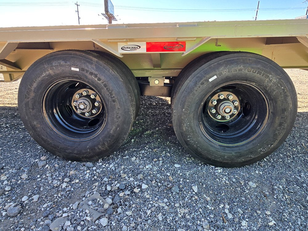 30' DKO Gooseneck Deckover 25' + 5' Mega Ramps (2) 10K Axles 10431