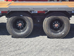 32' DKO Gooseneck Deckover 27' + 5' Mega Ramps (2) 12K Axles 11354