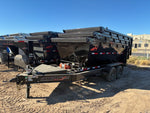 Horizon 14' RDZ BP Roll off Bundle (2) 7k Axles + 3 Bins w/ 4' Walls 11930