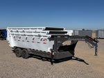 Horizon 16' RDZ GN Roll off Bundle (2) 8k Axles + 3 Bins w/ 4' Walls 13902