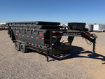 Horizon 16' RDZ GN Roll off Bundle (2) 8k Axles + 3 Bins w/ 4' Walls 13900