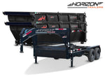 Horizon 14' RDZ GN Roll off Bundle (2) 7k Axles + 2 Bins w/ 4' Walls 4835
