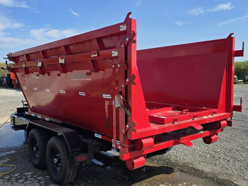 Horizon 14' RDZ BP Roll off Bundle (2) 7k Axles + 2 Bins w/ 4' Walls 7781