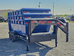 Dura Haul 16' GN Roll off Bundle (2) 8k Axles + 3 Bins w/ 4' Walls 01093A